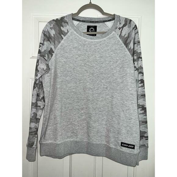 BRP CAN-AM Women's ladies Crewneck Sweatshirt Ladies Spyder Ryker - size L - Picture 1 of 5